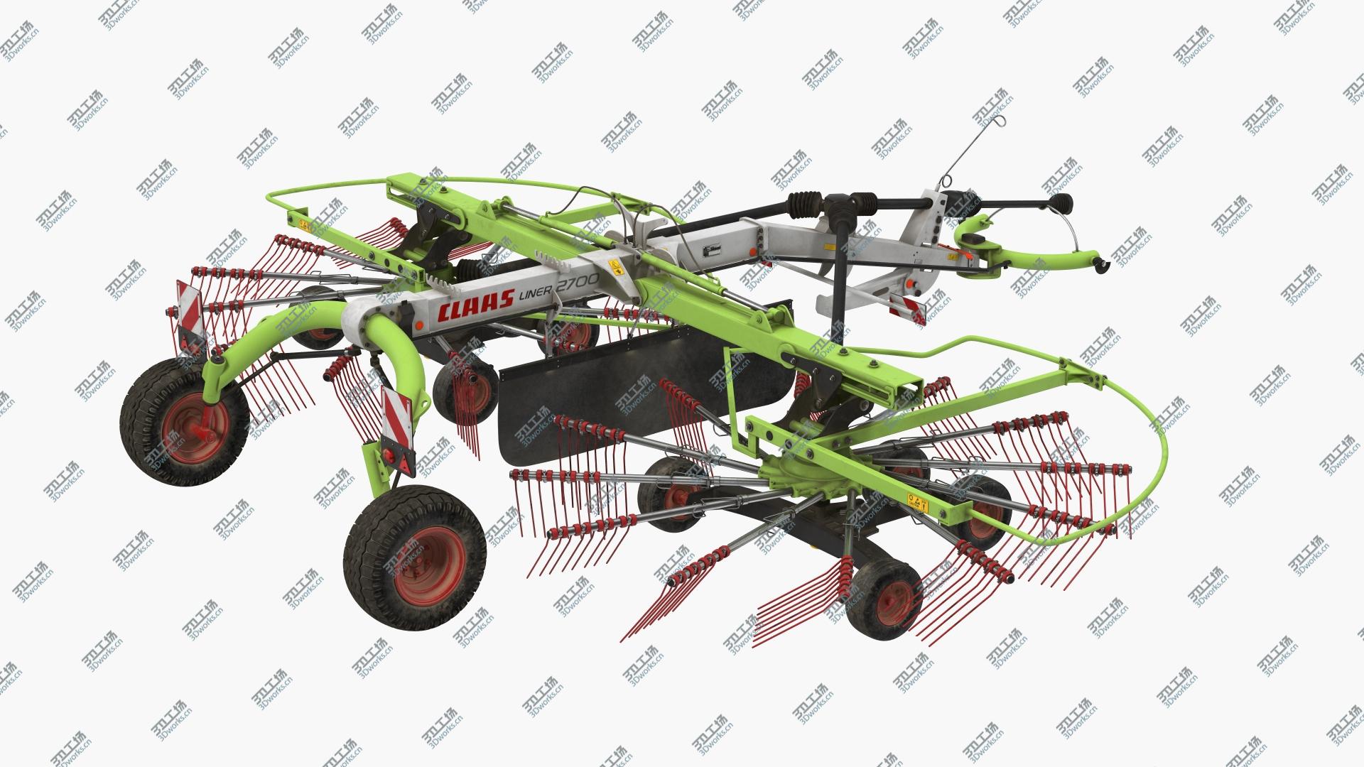 images/goods_img/202105074/Used Twin Rotor Hay Rake Claas Liner 2700 Rigged model/2.jpg